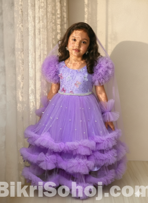 Baby Party Gown (Pori Dress) পার্টি গাউন (পরী ড্রেস)